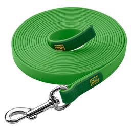 Hunter Convenience Gummi Spor Line Til Hund 5 Meter 1,5mm Grøn